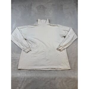 Vintage Fruit of the Loom Mens XL Long‎ Sleeve Turtleneck Casualwear Shirt